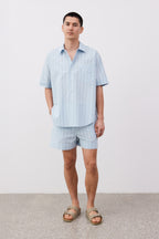 John striped shorts
