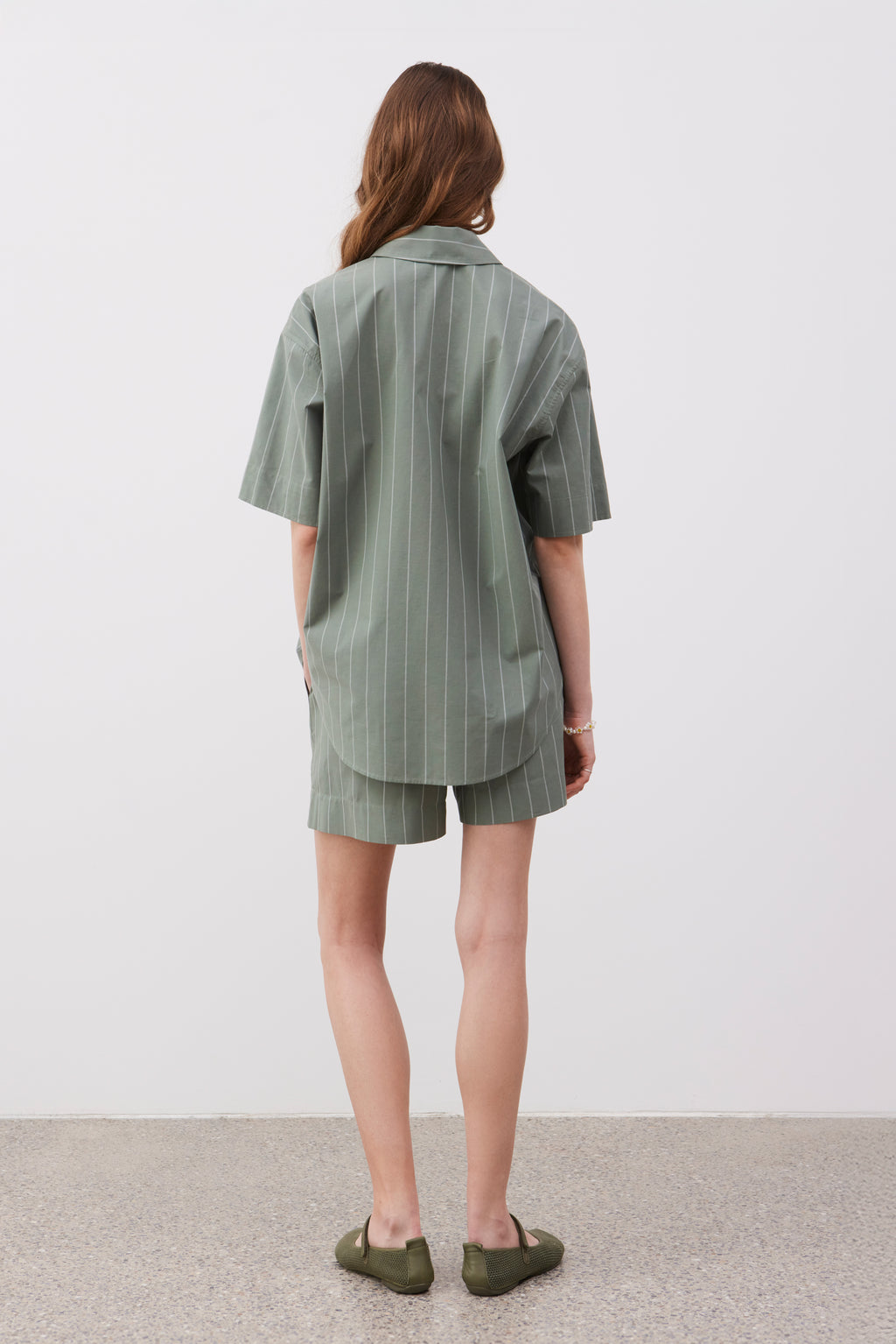 John striped shirt