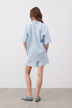 John striped shirt