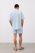 John striped shorts