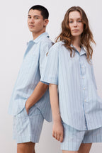 John striped shorts