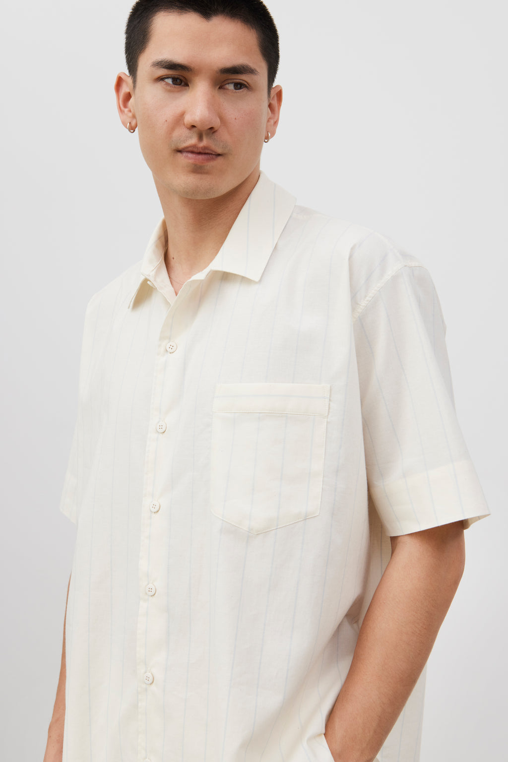 John striped shirt