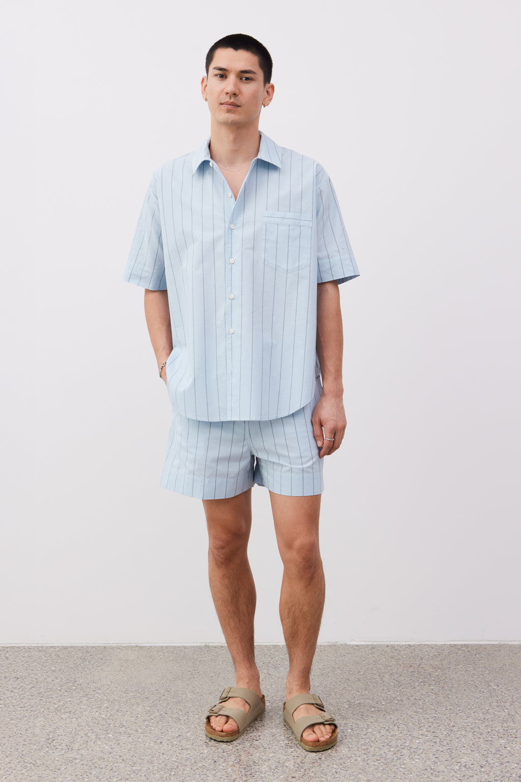 John striped shirt