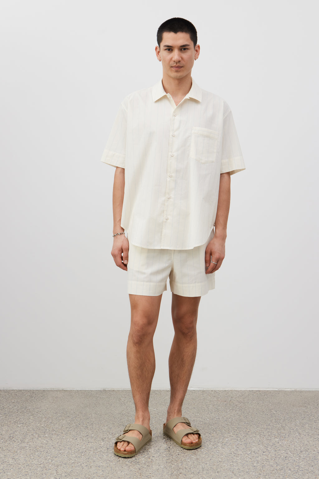 John striped shirt