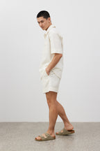 John striped shorts