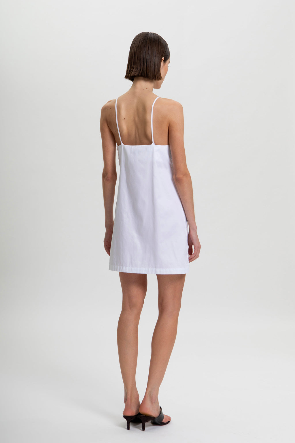 Lina Dress in White Agate by Laete
