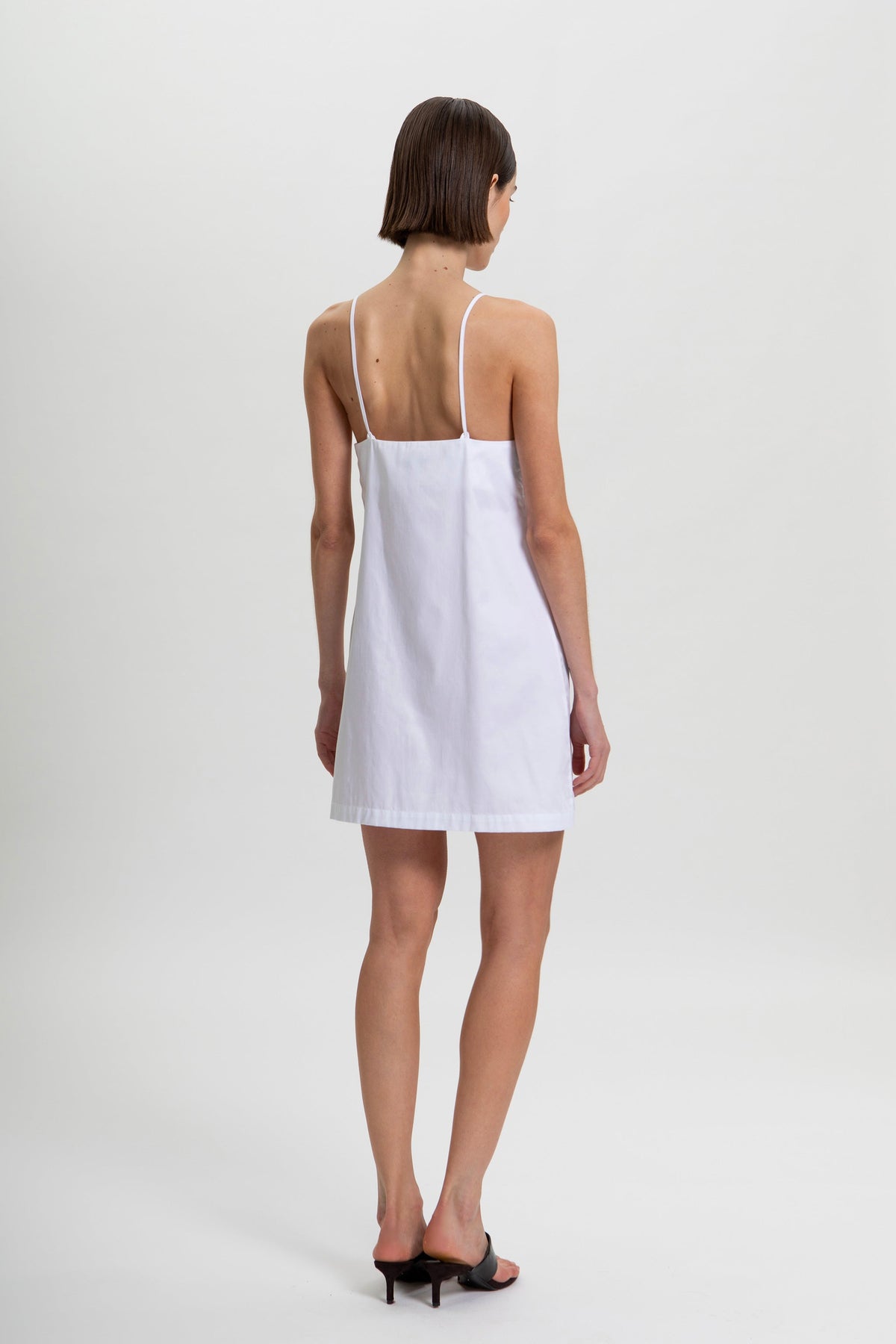 Lina Dress in White Agate by Laete