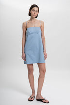 Lina Dress in Blue Calcite by Laete