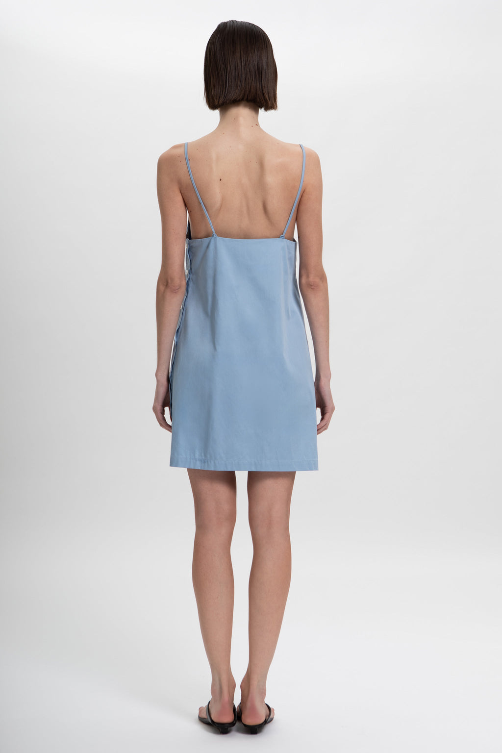 Lina Dress in Blue Calcite by Laete
