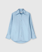 Aura Oversized Shirt in Blue Calcite by Laete