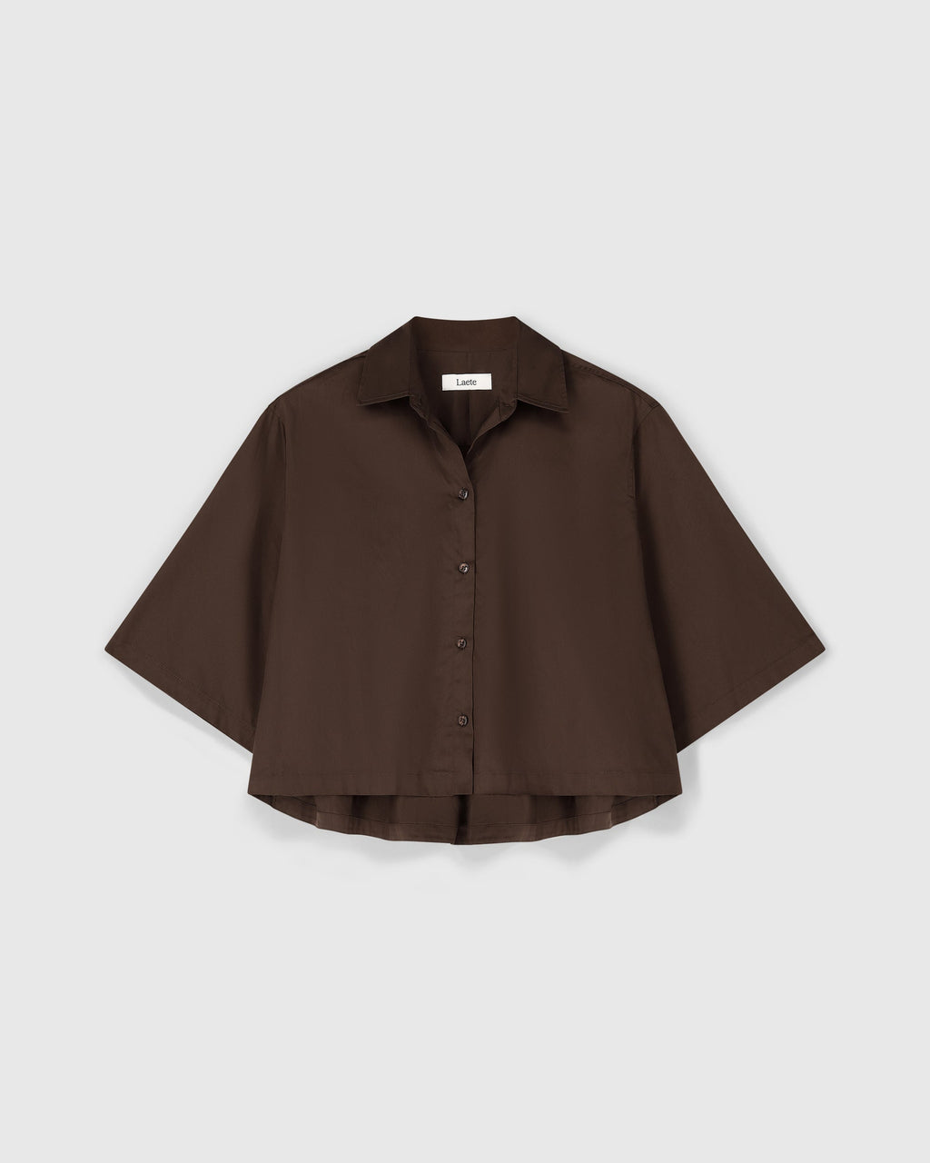 Prism Boxy Shirt in Smoky Quartz by Laete