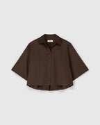 Prism Boxy Shirt in Smoky Quartz by Laete