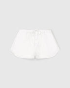 Flux Shorts in White Agate by Laete
