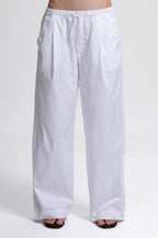 Arc Trousers in White Agate by Laete