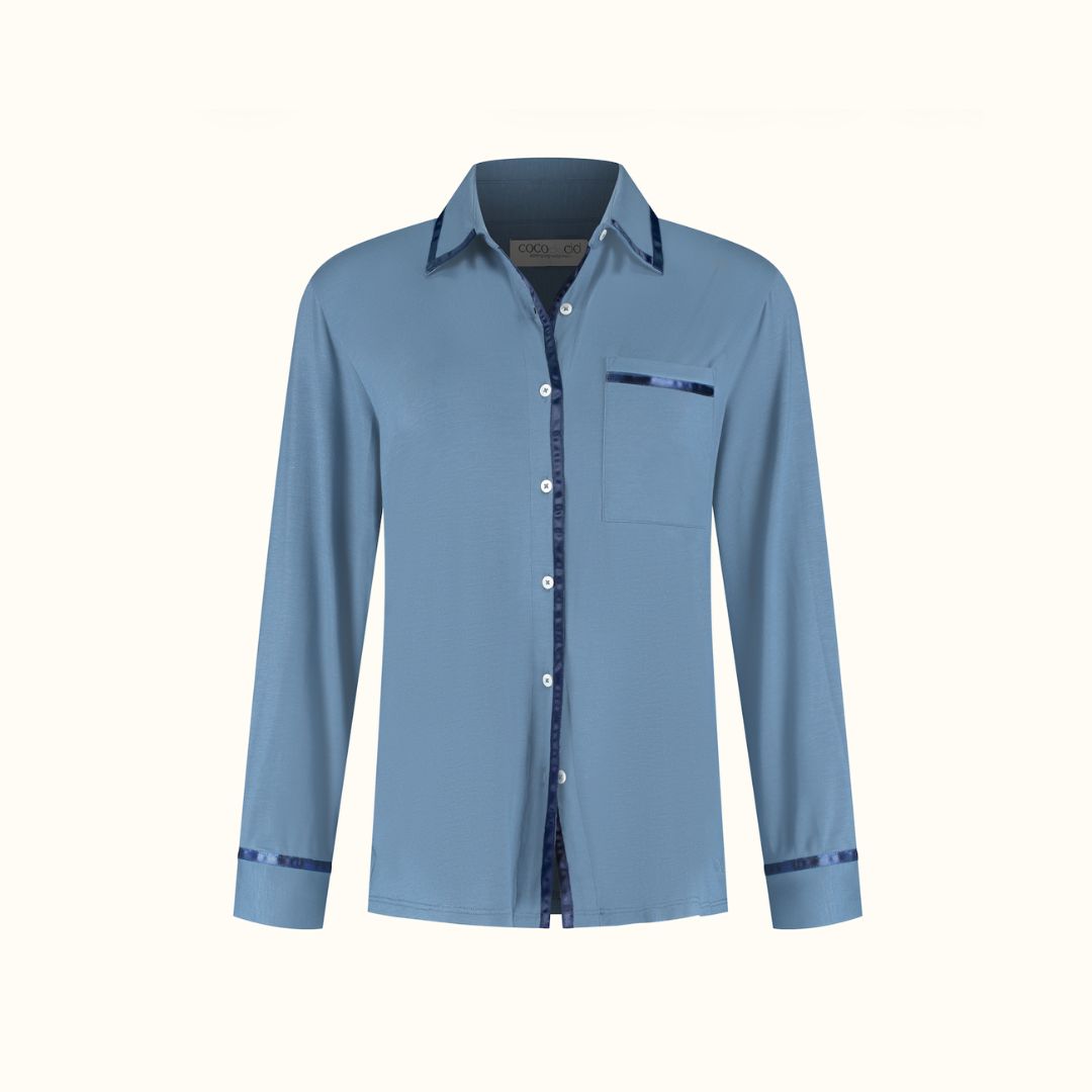 TENCEL™ Modal Shirt & Shorts Pyjama Set