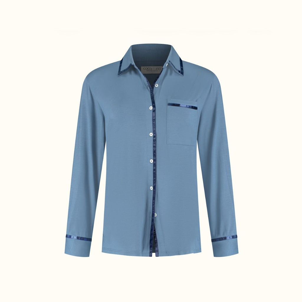TENCEL™ Modal Shirt & Shorts Pyjama Set