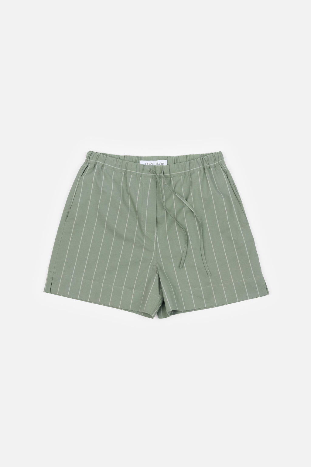 John striped shorts