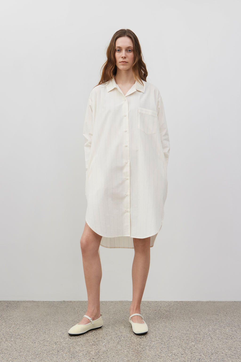 John striped shirt